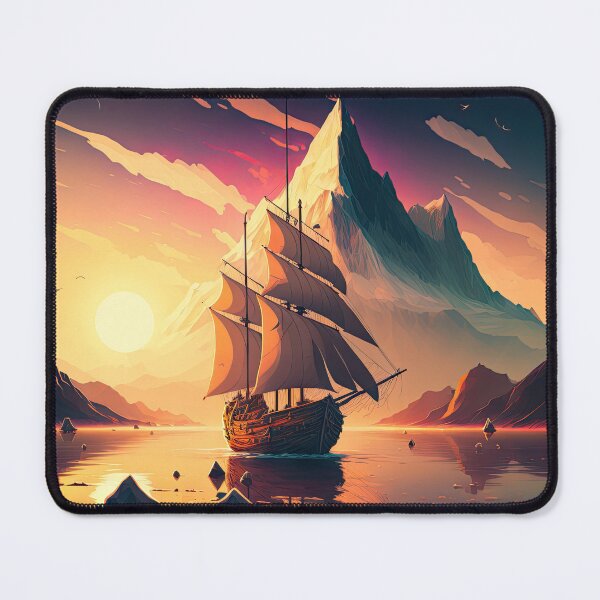 Item preview, Mountain Beautiful Sunset Art designed and sold by Damian Sobczyk.
