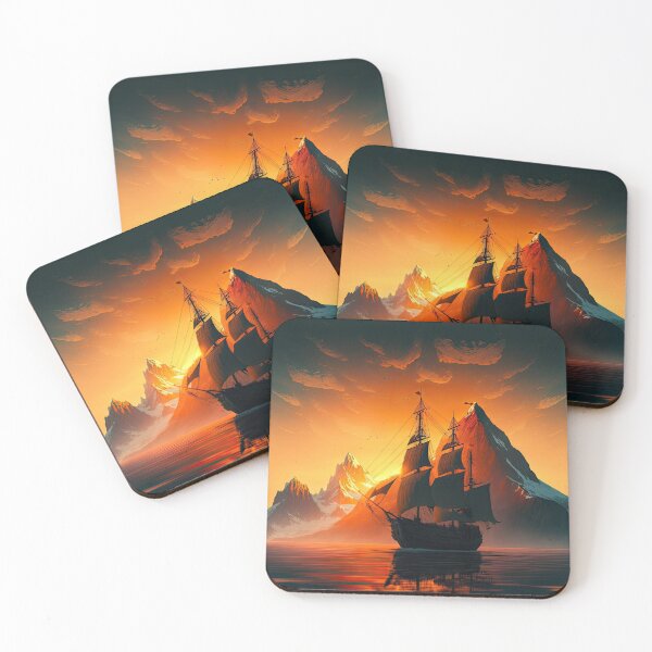 Item preview, Mountain Beautiful Sunset Art designed and sold by Damian Sobczyk.