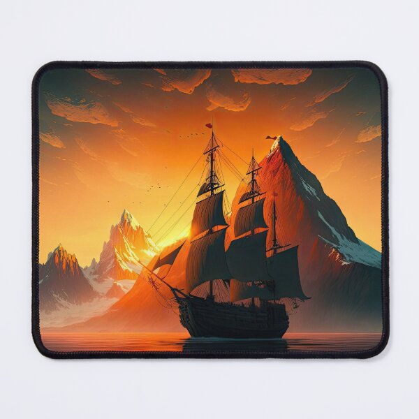 Item preview, Mountain Beautiful Sunset Art designed and sold by Damian Sobczyk.