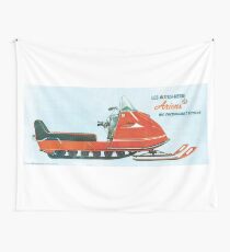 1970 Ariens Snowmobile Wall Tapestry