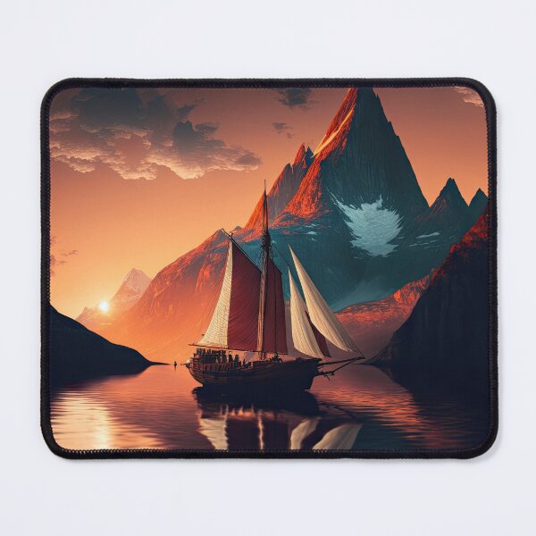 Item preview, Mountain Beautiful Sunset Art designed and sold by Damian Sobczyk.