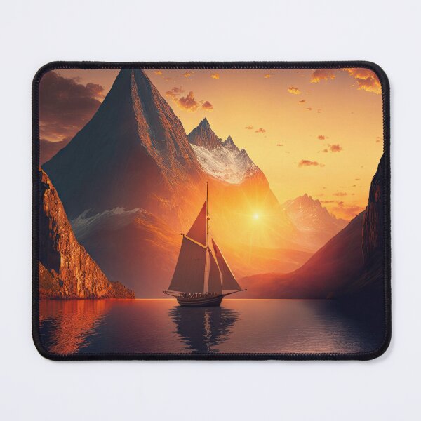 Item preview, Mountain Beautiful Sunset Art designed and sold by Damian Sobczyk.