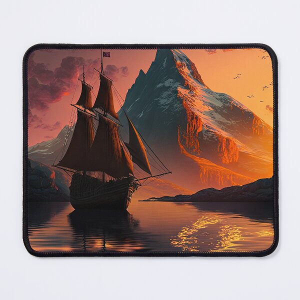 Item preview, Mountain Beautiful Sunset Art designed and sold by Damian Sobczyk.
