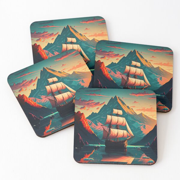 Item preview, Mountain Beautiful Sunset Art designed and sold by Damian Sobczyk.