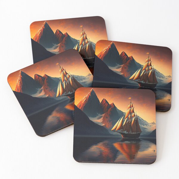 Item preview, Mountain Beautiful Sunset Art designed and sold by Damian Sobczyk.