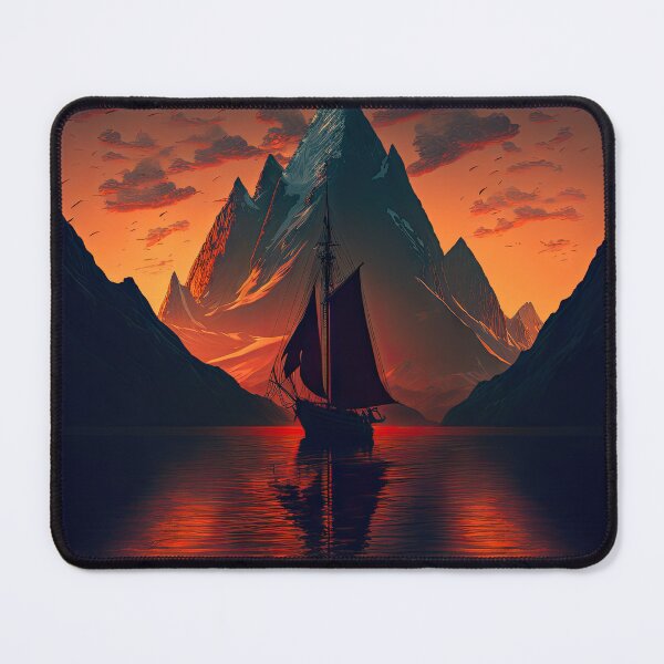 Item preview, Mountain Beautiful Sunset Art designed and sold by Damian Sobczyk.