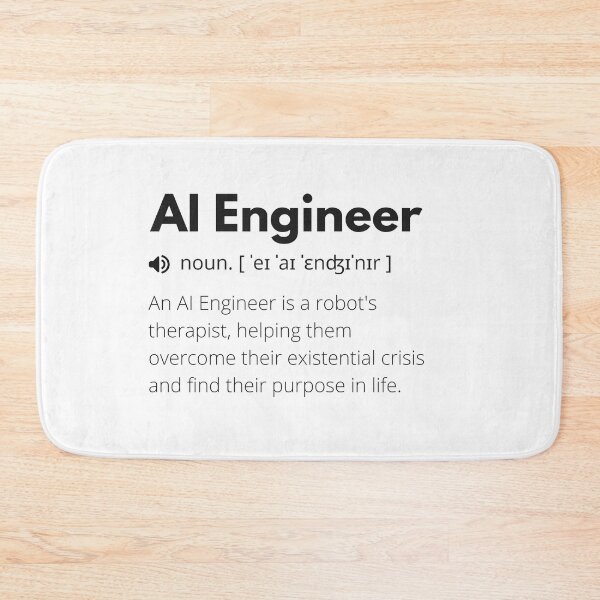 Item preview, Funny AI Engineer Definition designed and sold by Funny  Definition.