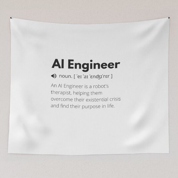 Item preview, Funny AI Engineer Definition designed and sold by Funny  Definition.