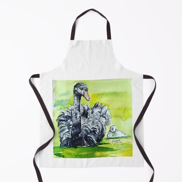 Item preview, Swan and Cygnet designed and sold by AnjuPaintings.