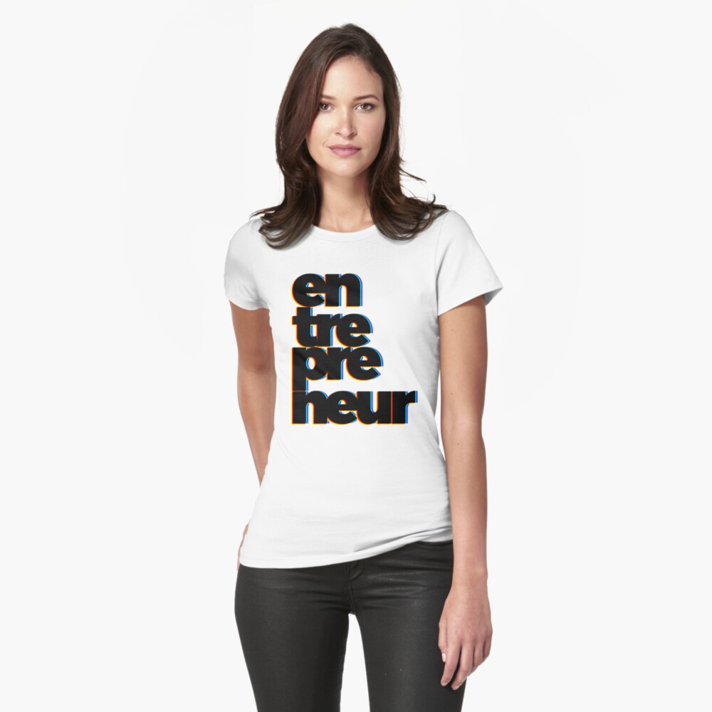 Item preview, Fitted T-Shirt designed and sold by kloiks.