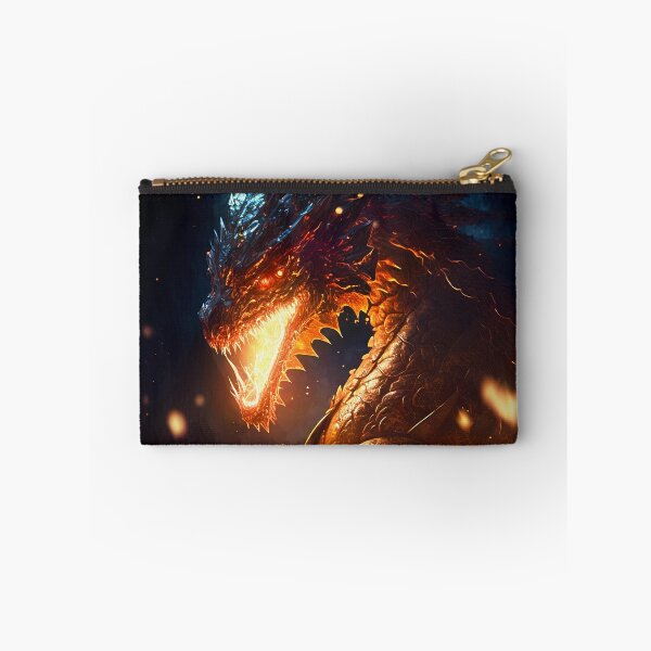 Item preview, Fierce Inferno A High-Detail Dragon Breathing Fire designed and sold by oanaunciuleanu.