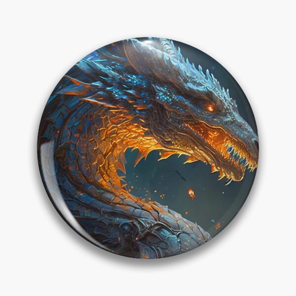 Item preview, Fierce Inferno A High-Detail Dragon Breathing Fire designed and sold by oanaunciuleanu.