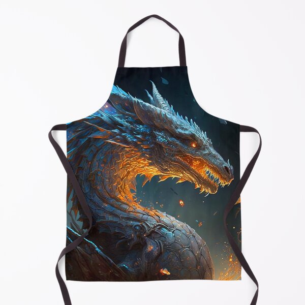 Item preview, Fierce Inferno A High-Detail Dragon Breathing Fire designed and sold by oanaunciuleanu.