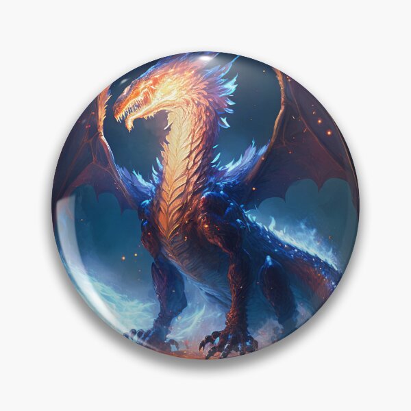 Item preview, Fierce Inferno A High-Detail Dragon Breathing Fire designed and sold by oanaunciuleanu.