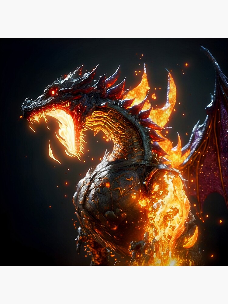 Drache spuckt Feuer Skyrim