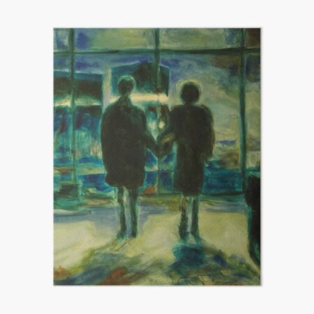 The End Art Board Print