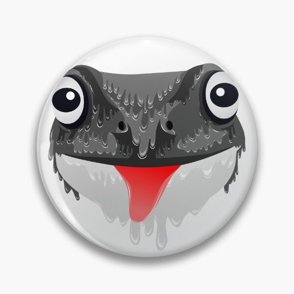 Item preview, Cute black Frog grime art designed and sold by AmsaOza.