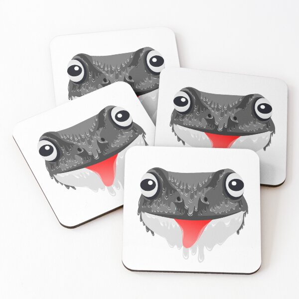 Item preview, Cute black Frog grime art designed and sold by AmsaOza.