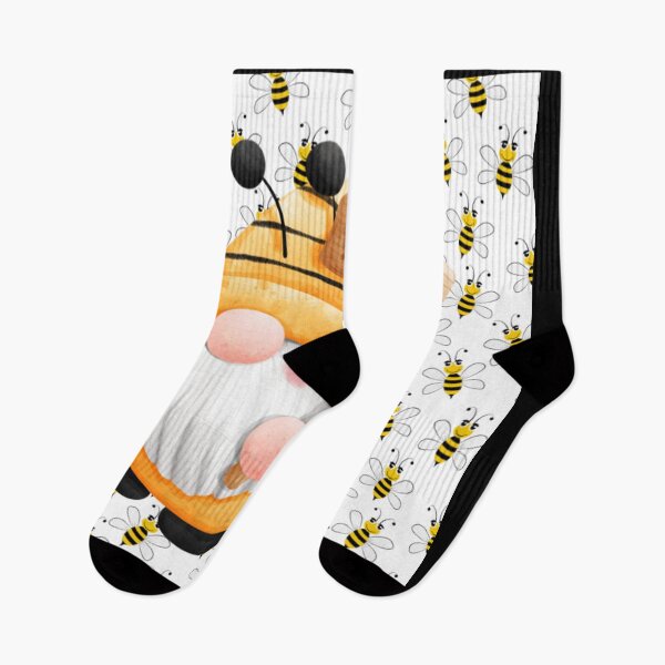 Item preview,  Gnome and bees designed and sold by therapymama.