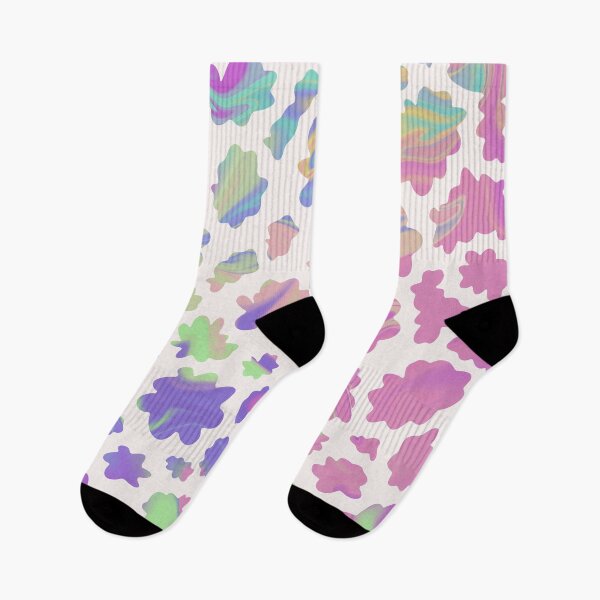 Item preview, Retro Swirly Neon Pastel Clouds designed and sold by ana-celeste.