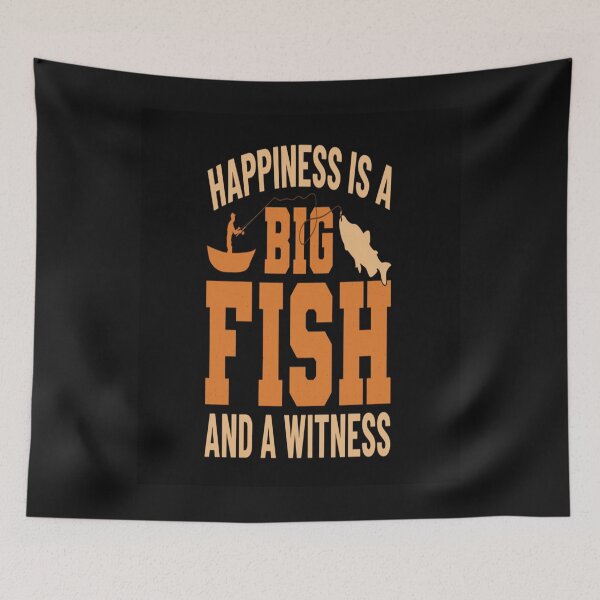 Item preview, Happiness is a big fish and a witness designed and sold by mturns57.