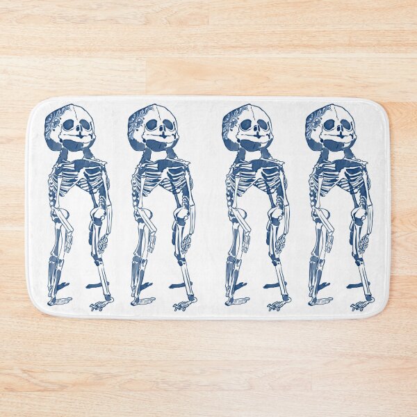 Item preview, Delft Blue Skeleton Twins designed and sold by fuzzytooth.