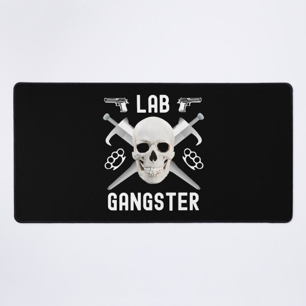 Item preview, Lab Gangster - Laboratory, Biotechnology, DNA, Molecular Biology, Microbiology, Western Blot, Crispr, Funny Laboratory, Laboratory Technician, Lab Week designed and sold by jadedscientist.