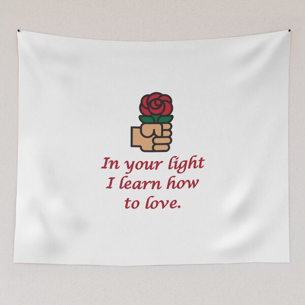 Item preview, In Your Light I Learn How To Love designed and sold by CrankyOldDude.