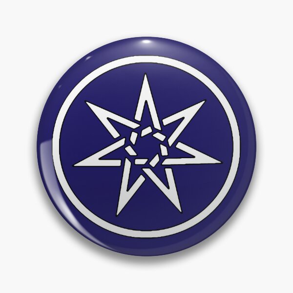 Item preview, The Seven Symbol [blue] designed and sold by LegaciesLARP.