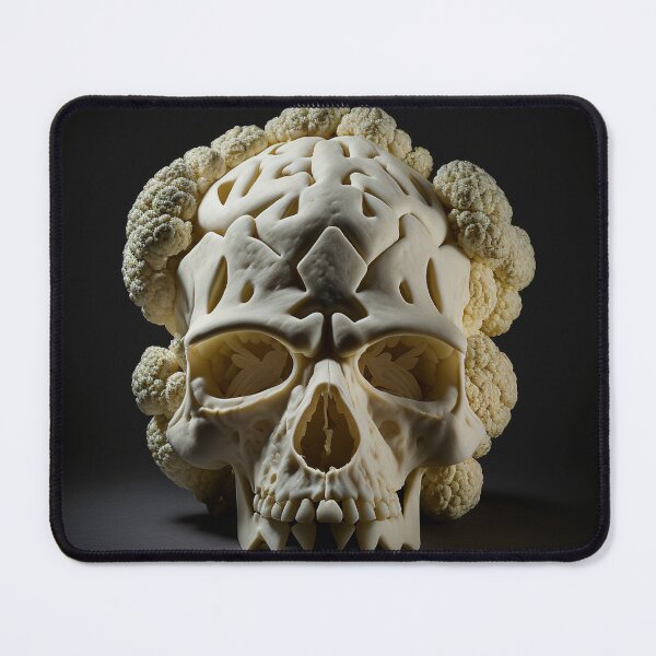 Item preview, Cauliflower Skull designed and sold by artecomia.