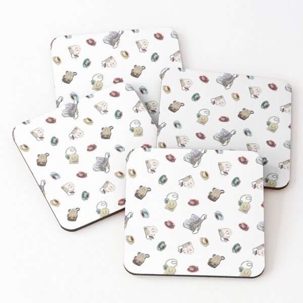Item preview, Tiny Tea Time Pattern designed and sold by Bennet and Bird.