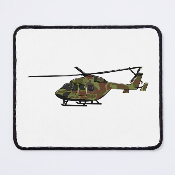 Item preview, Army helicopter cartoon illustration designed and sold by Misscartoon.