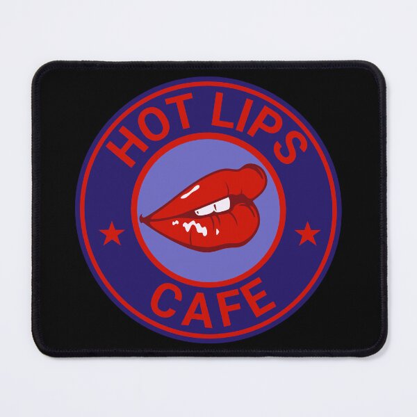 Item preview, Hot Lips Sexy Cafe Coffee Shop & Bakery Blue Variant designed and sold by DreamSwiftly.