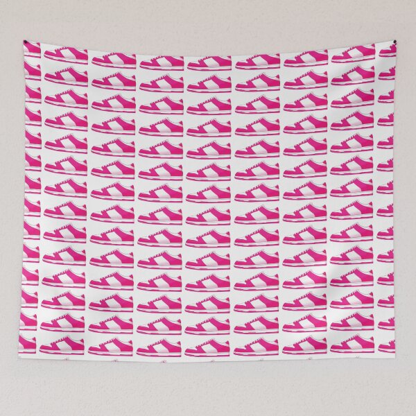 Item preview, Magenta (Hot Pink) and White Sneakers Print designed and sold by overlychromatic.