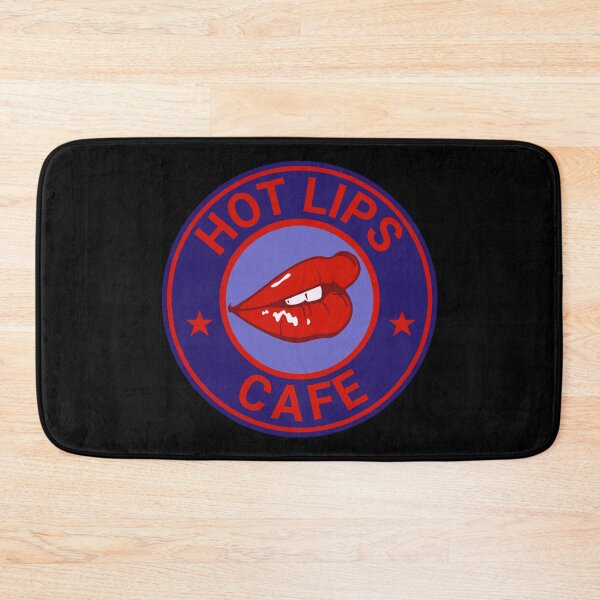 Item preview, Hot Lips Sexy Cafe Coffee Shop & Bakery Blue Variant designed and sold by DreamSwiftly.