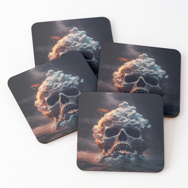 Item preview, Firestorm Skull designed and sold by artecomia.