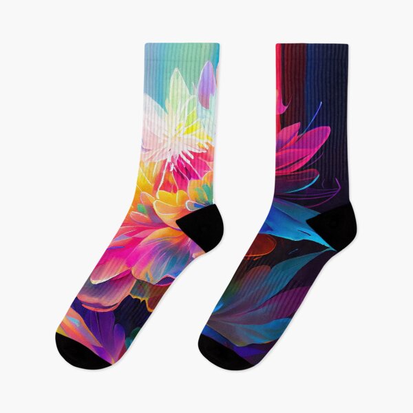 Item preview, The Colors of the Rainbow in Phantasmal Iridescent Flower Graphics designed and sold by HiArtify ❤️.