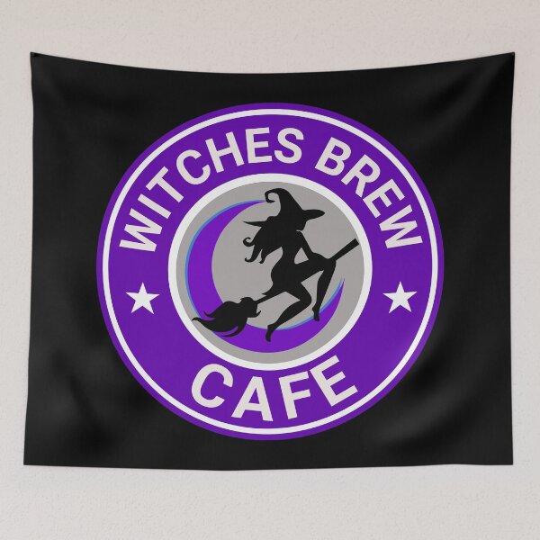 Item preview, Witches Brew Sexy Halloween Cafe Coffee Shop & Bakery designed and sold by DreamSwiftly.
