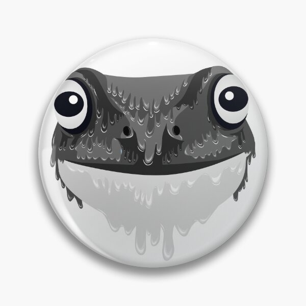 Item preview, black Frog grime art designed and sold by AmsaOza.