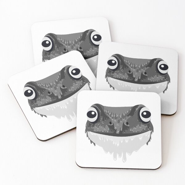Item preview, black Frog grime art designed and sold by AmsaOza.