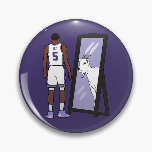 Item preview, De'Aaron Fox Mirror GOAT designed and sold by RatTrapTees.