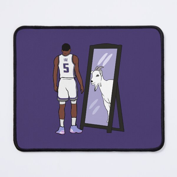 Item preview, De'Aaron Fox Mirror GOAT designed and sold by RatTrapTees.