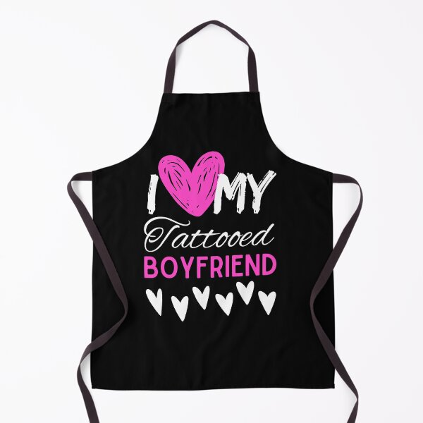 Item preview, I Love My Tattooed Boyfriend T-Shirt Essential T-Shirt designed and sold by amchtakkosa1.