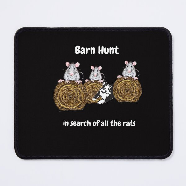 Item preview, Funny Barn Hunt - in search of all the rats with a Boston Terrier designed and sold by Just4doglovers.
