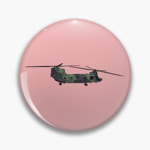 Artikelvorschau, Chinook-Armeehubschrauber-Karikaturillustration entworfen und verkauft von Misscartoon.