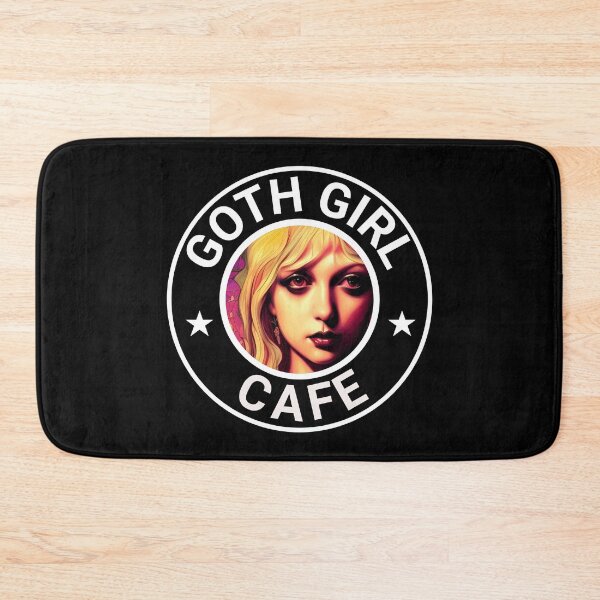 Item preview, Goth Girl Cafe Coffee Shop & Bakery designed and sold by DreamSwiftly.