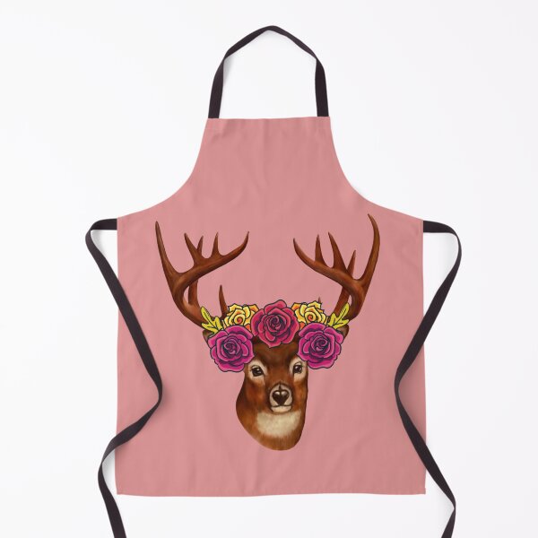 Item preview, Deer with Flower Crown designed and sold by TheCatmeow2000.