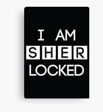 Sherlocked Canvas Print