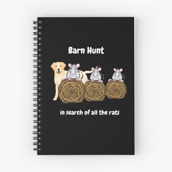 Item preview,  Funny Barn Hunt - in search of all the rats with a Yellow Labrador Retriever buddy designed and sold by Just4doglovers.