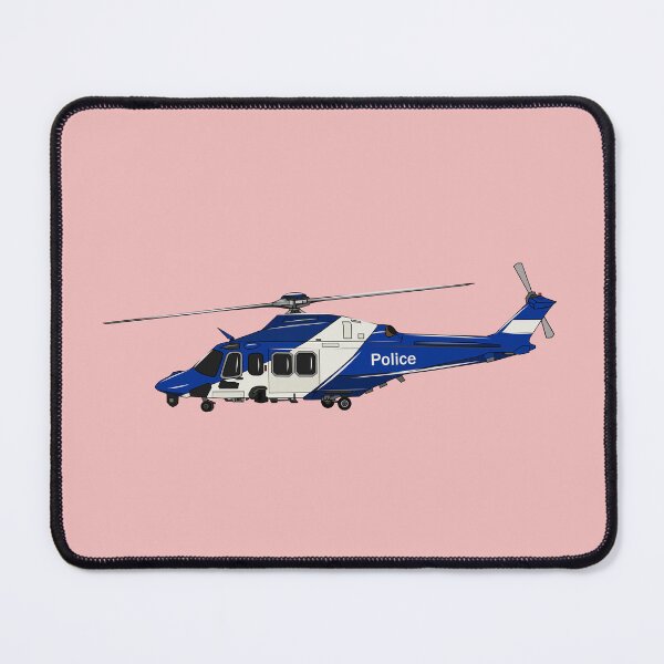 Item preview, Police helicopter cartoon illustration designed and sold by Misscartoon.